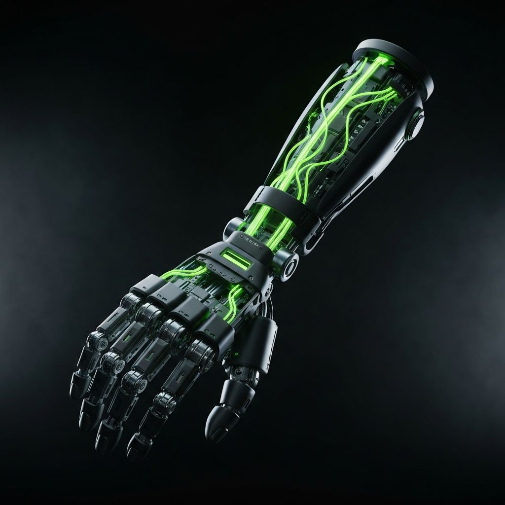 Advanced AI-powered prosthetic arm